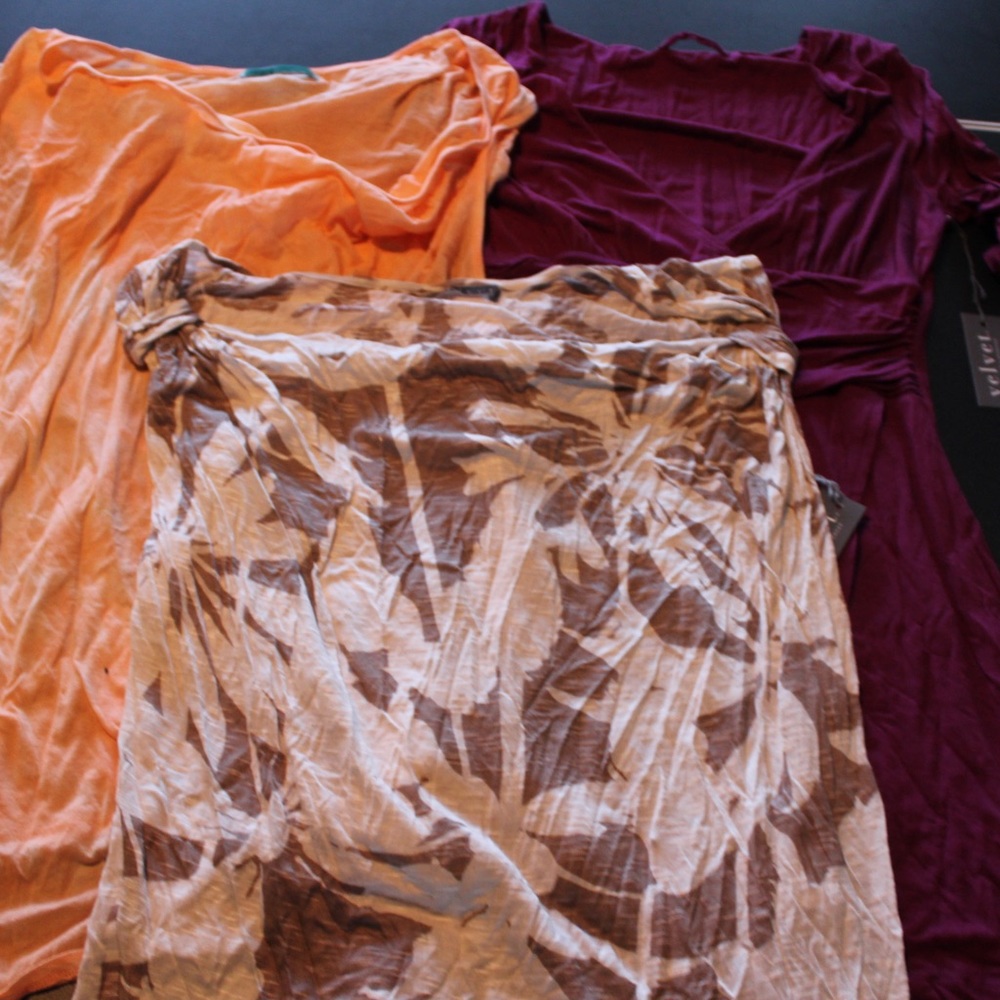 3 VELVET by Graham and Spencer Tops/dress. NWT